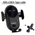 AutoGrip Wireless Car Charger – Infrared Sensor Mount & Fast Charging Stand for iPhone & Samsung