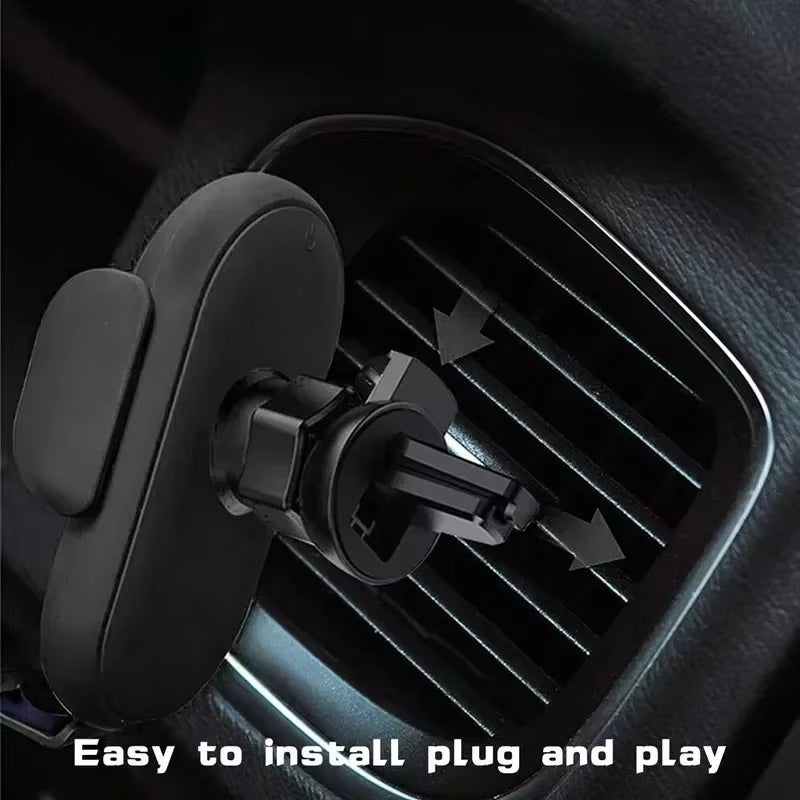 AutoGrip Wireless Car Charger – Infrared Sensor Mount & Fast Charging Stand for iPhone & Samsung