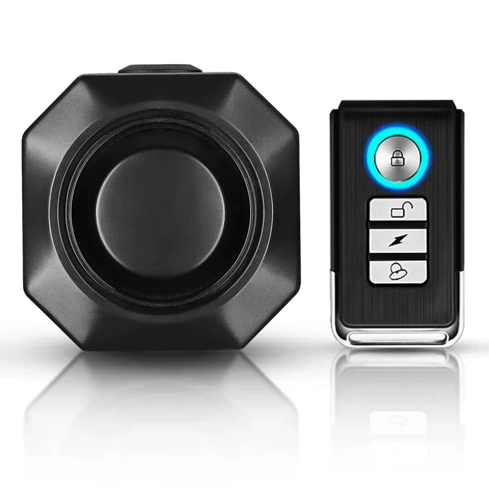 Ultimate Bike Guard™ – Wireless Vibration Alarm with Remote & USB Charging