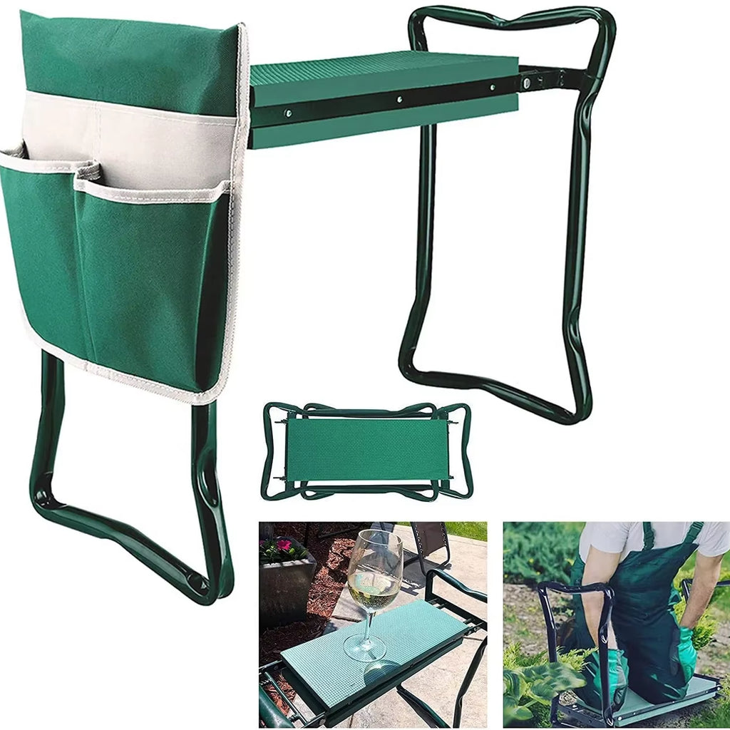 GardenMate Folding Kneeler & Stool – Comfort & Convenience for Every Gardener